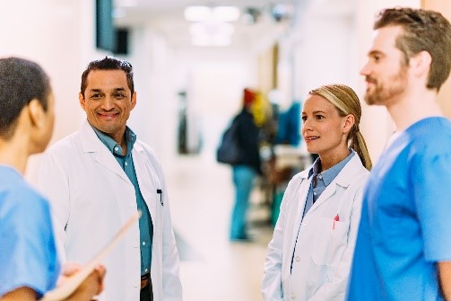 group of doctors