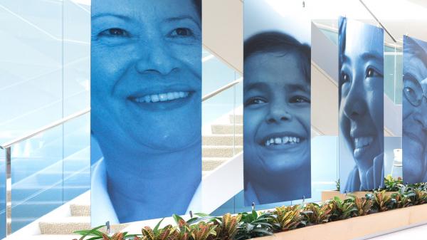 Photo montage of people