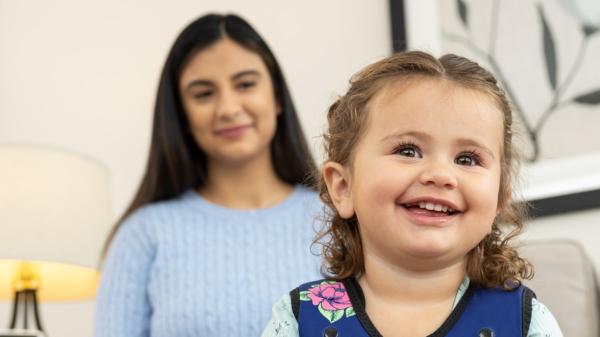 A mother and her daughter 