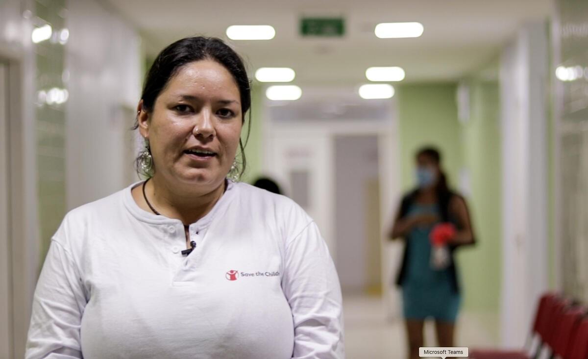 Image of a doctor inside a healthcare facility