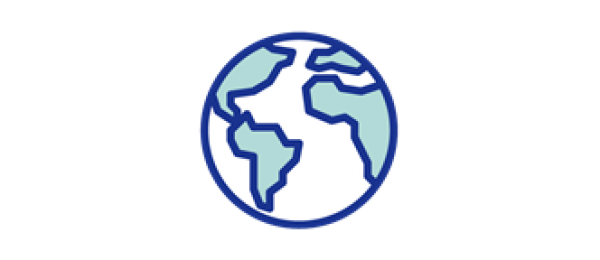 Icon of the globe