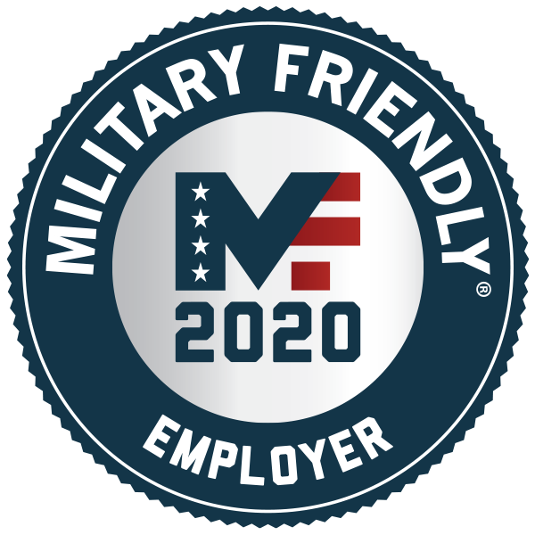 Logo for Military Friendly Employer