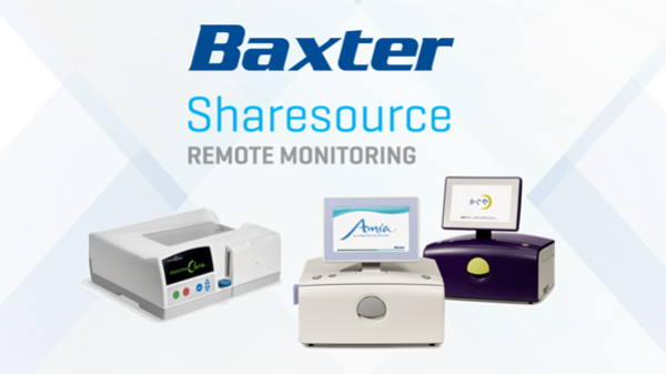 Image of PD Cyclers with Sharesource Remote Patient Management Logo